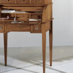 Viadurini Classic Design Schreibtische-Schreibtisch mit 6 Außenschubladen, 3 Innenschubladen und 1 Fach, hergestellt in Italien – Marte