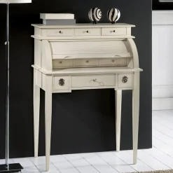 Viadurini Classic Design Schreibtische-Schreibtisch mit 6 Außenschubladen, 3 Innenschubladen und 1 Fach, hergestellt in Italien – Marte