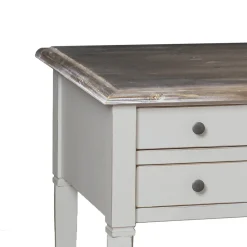 Viadurini Classic Design Schreibtische-Schreibtisch mit 5 Schubladen aus Massivholz, hergestellt in Italien – Fontus