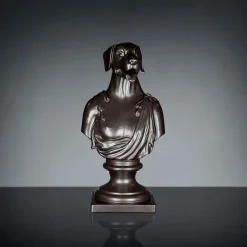 Viadurini Living Deko Artikel Und Wohnaccessoires-Schwarze handgefertigte Keramikskulptur 100 % Made in Italy Fabas 2