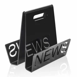 Viadurini Living Zeitungsständer-Schwarzer oder transparenter Plexiglas Design Zeitungsständer Made in Italy - Omar