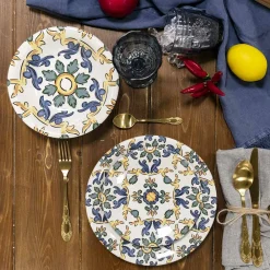 Viadurini Kitchen Besteck Set-Schwarzes oder goldenes Besteckset aus satiniertem Stahl, 24-teilig - Fantasy