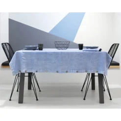 Viadurini Textile Servietten-Schwere Leinenservietten und gefaltete Kante, verschiedene Farben 6 Stück - Onestini