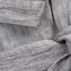 Viadurini Textile Bademäntel-Schwerer Luxus-Bademantel aus Leinen mit Kapuze, Made in Italy Design - Palace