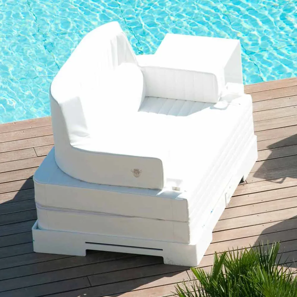 Trona Stoffsessel-Schwimmendes Loungesofa doppelte Sitzfläche Magnum Luxury