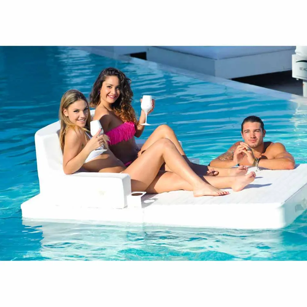 Trona Stoffsessel-Schwimmendes Loungesofa doppelte Sitzfläche Magnum Luxury