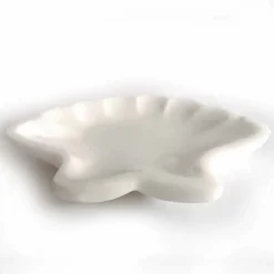 Viadurini Kitchen Küchenzubehör-Seashell Design Untertasse aus sandgestrahltem Statuenmarmor Made in Italy - Mietta