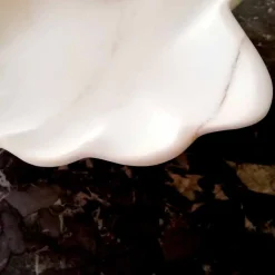 Viadurini Kitchen Küchenzubehör-Seashell Design Untertasse aus sandgestrahltem Statuenmarmor Made in Italy - Mietta