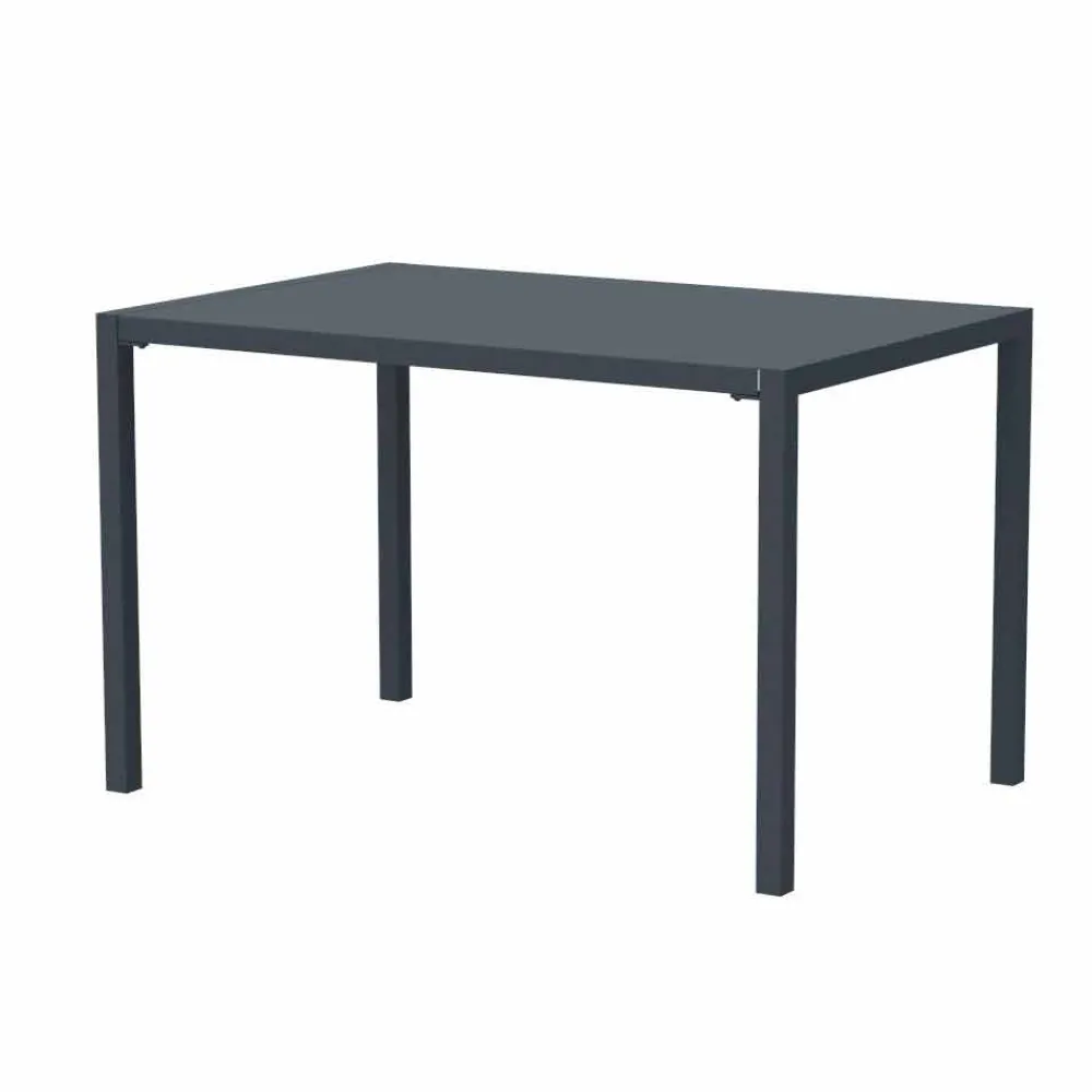 Viadurini in the Garden Gartentische Fest-Selbstnivellierender rechteckiger Metall-Außentisch Made in Italy - Binda