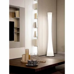 Selene Venezia Murano Lampen-Selene Clessidra Stehlampe aus geblasenem Glas Ø36 H175cm