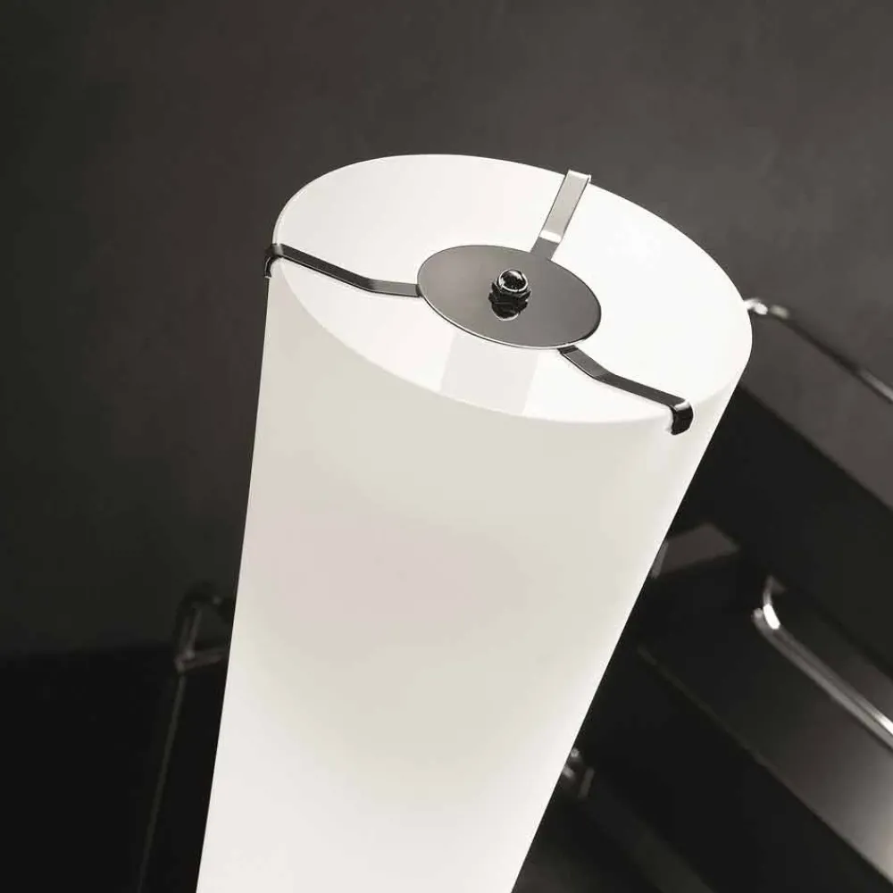 Selene Venezia Murano Lampen-Selene Clessidra Stehlampe aus geblasenem Glas Ø36 H175cm