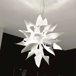 Selene Venezia Designer Pendelleuchten-Selene Ginger Hängelampe aus Metall made in Italy Ø80 H200cm