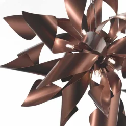 Selene Venezia Designer Pendelleuchten-Selene Ginger Hängelampe aus Metall made in Italy Ø80 H200cm