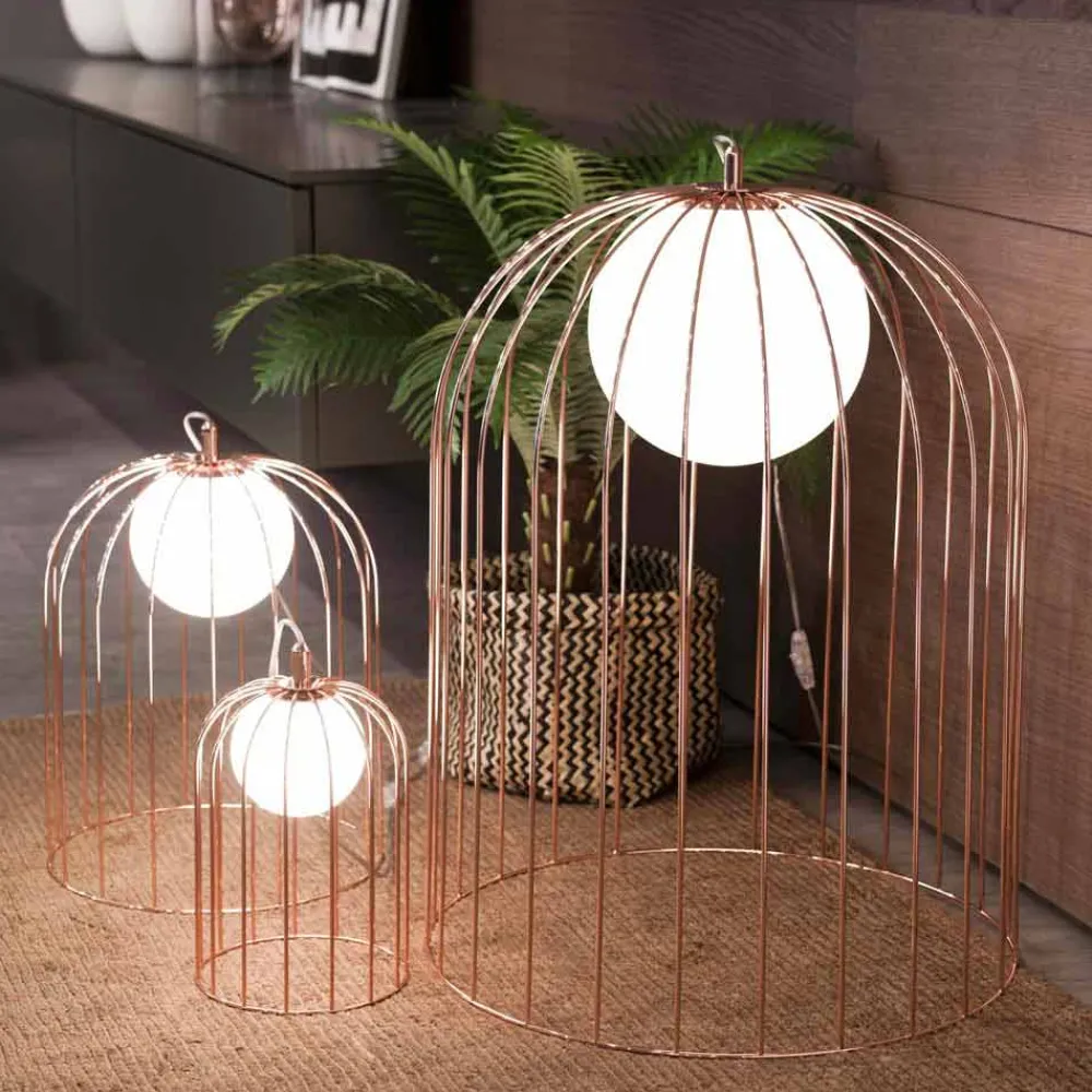 Selene Venezia Murano Lampen-Selene Kluvì moderne Tischlampe aus geblasenem Glas Ø33 H41cm