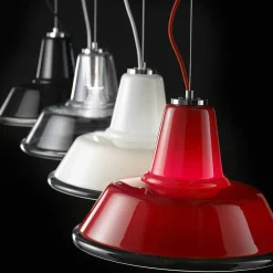 Selene Venezia Murano Lampen-Selene Lampara  Hängelampe aus geblasenem Glas Ø37 H 24/140 cm