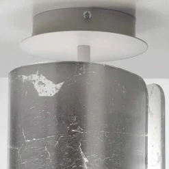 Selene Venezia Design Deckenleuchten-Selene Papiro Deckenlampe aus Kristall Ø15 H30cm, made in Italy