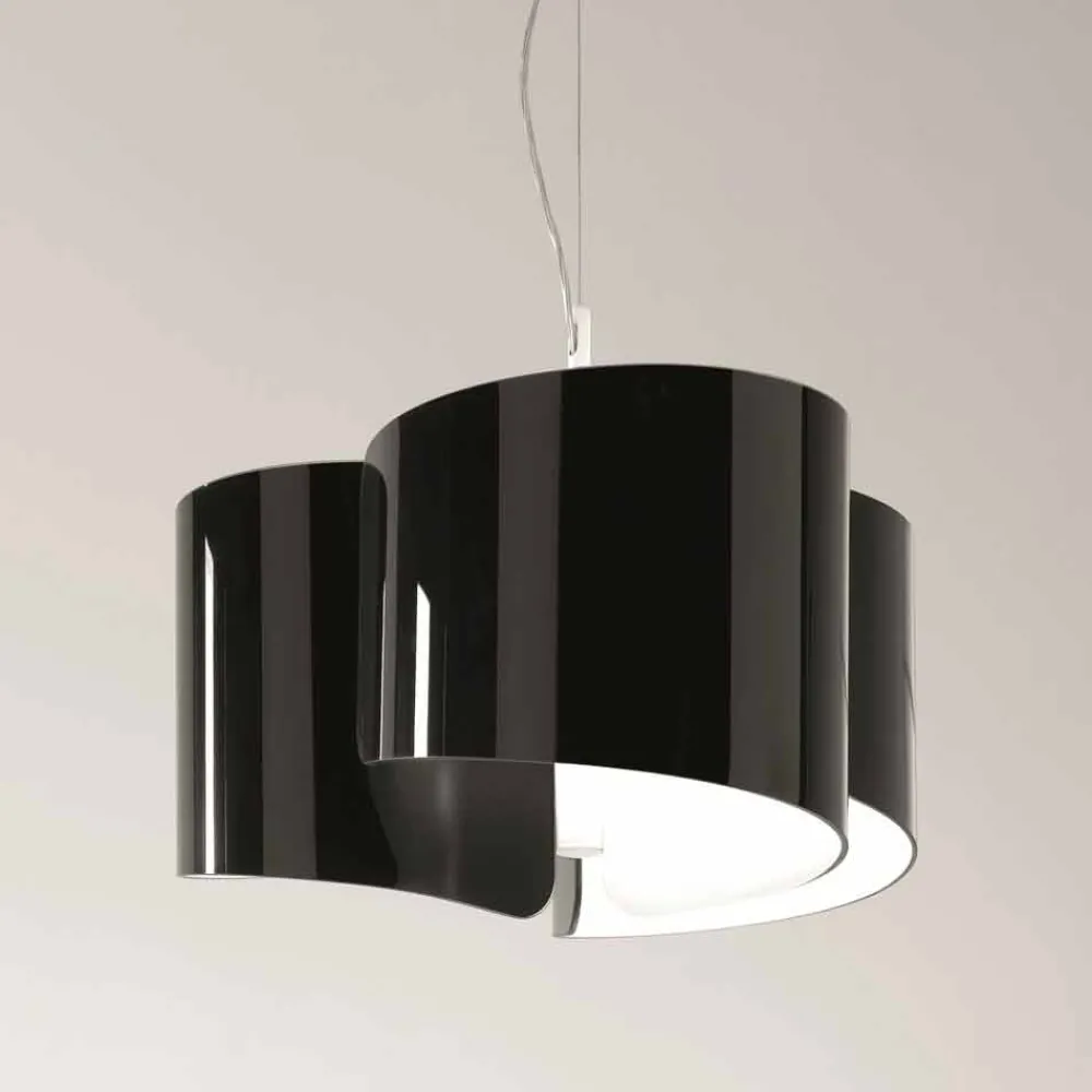 Selene Venezia Moderne Pendelleuchten-Selene Papiro Hängelampe made in Italy Ø46x H 140 cm