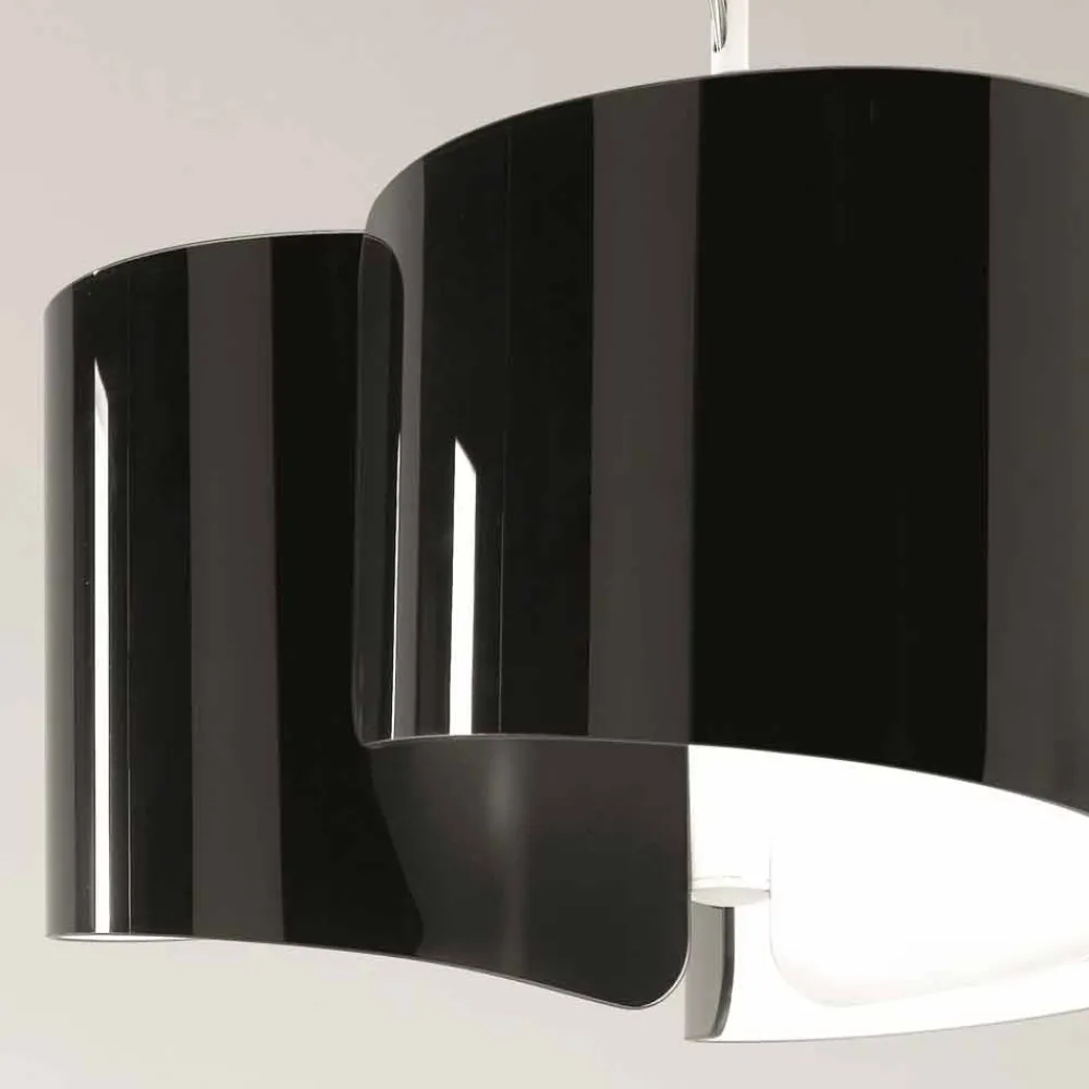 Selene Venezia Moderne Pendelleuchten-Selene Papiro Hängelampe made in Italy Ø46x H 140 cm