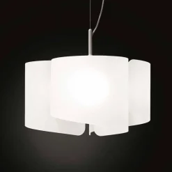 Selene Venezia Moderne Pendelleuchten-Selene Papiro Hängelampe made in Italy Ø46x H 140 cm