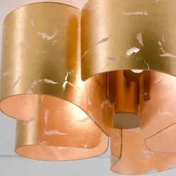 Selene Venezia Design Deckenleuchten-Selene Papiro moderne Deckenlampe aus Kristall Ø65 H28cm made in Italy