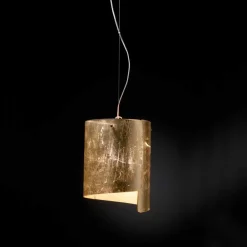 Selene Venezia Moderne Pendelleuchten-Selene Papiro moderne Hängeleuchte aus Kristall Ø26 H 125cm