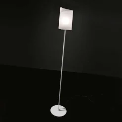 Selene Venezia Designer Stehlampen-Selene Papiro Stehlampe aus Kristall, Ø15 H 180cm, modernes Design