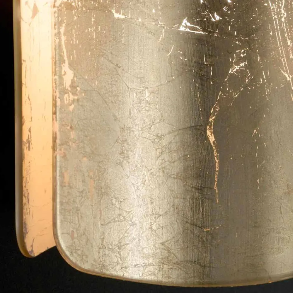 Selene Venezia Moderne Wandleuchten-Selene Papiro Wandleuchter aus Kristall, modernes Design made in Italy