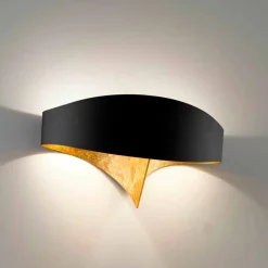 Selene Venezia Moderne Wandleuchten-Selene Scudo zweifarbige Wandleuchte, modernes Design 29x15xH16 cm