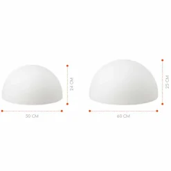 Viadurini Lighting Design Beleuchtung|Designer Stehlampen-Semisphere Stehleuchte Attack to Choice 2 Größen Modernes Design - Semistar