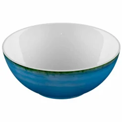 Viadurini Kitchen Becher Set Design-Service 6 Eisschalen und 2 Schalen aus farbigem Porzellan - Rurolo