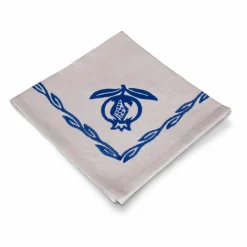 Viadurini by Marchi 1633 Geschirrtücher - Küchenhandtücher-Serviette gemischtem Leinen mit Handabdruck Einzigartiges Stück, 6 Stück