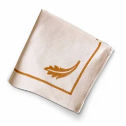 Viadurini by Marchi 1633 Geschirrtücher - Küchenhandtücher-Serviette gemischtem Leinen mit Handabdruck Einzigartiges Stück, 6 Stück