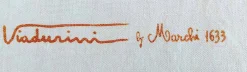 Viadurini by Marchi 1633 Geschirrtücher - Küchenhandtücher-Serviette gemischtem Leinen mit Handabdruck Einzigartiges Stück, 6 Stück