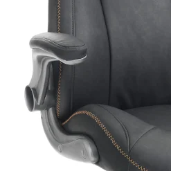 Viadurini Living Bürosessel-Sessel aus grauem Kunstleder mit gealtertem Effekt - Renio