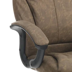 Viadurini Living Bürosessel-Sessel aus Kunstleder in Antikoptik – Rhodium