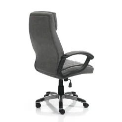 Viadurini Living Bürosessel-Sessel aus Kunstleder in Antikoptik – Rhodium