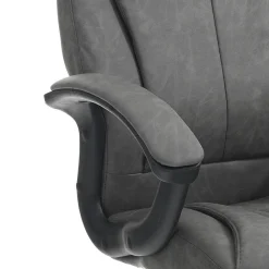 Viadurini Living Bürosessel-Sessel aus Kunstleder in Antikoptik – Rhodium