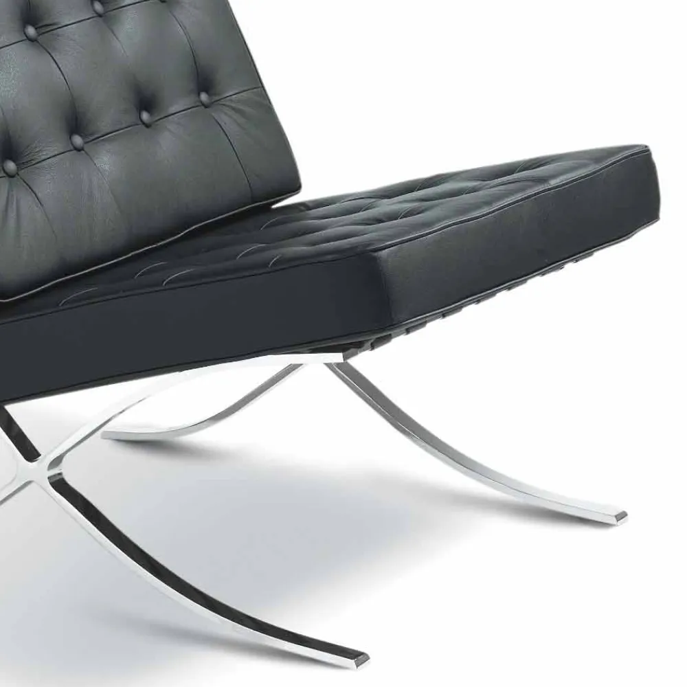 Viadurini Living Moderne Sessel-Sessel aus Kunstleder mit verchromten Gestell Morella