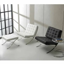 Viadurini Living Moderne Sessel-Sessel aus Kunstleder mit verchromten Gestell Morella