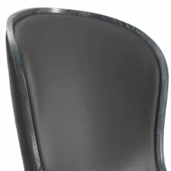 Viadurini Living Klassische Sessel-Sessel aus Leder und schwarzem Fell Eli, klassisches luxury Design