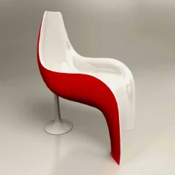 Viadurini Design Design Stühle-Sessel aus Solid Surface® Helled Made in Italy