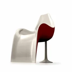 Viadurini Design Design Stühle-Sessel aus Solid Surface® Helled Made in Italy