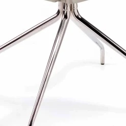 Viadurini Living Moderne Sessel-Sessel made in Italy auf lederbeschichtetem Niles, modernes Design