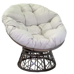 Viadurini in the Garden Metallsessel-Sessel mit Alurahmen mit Polyrattan bezogen und Couchtisch - Puntina