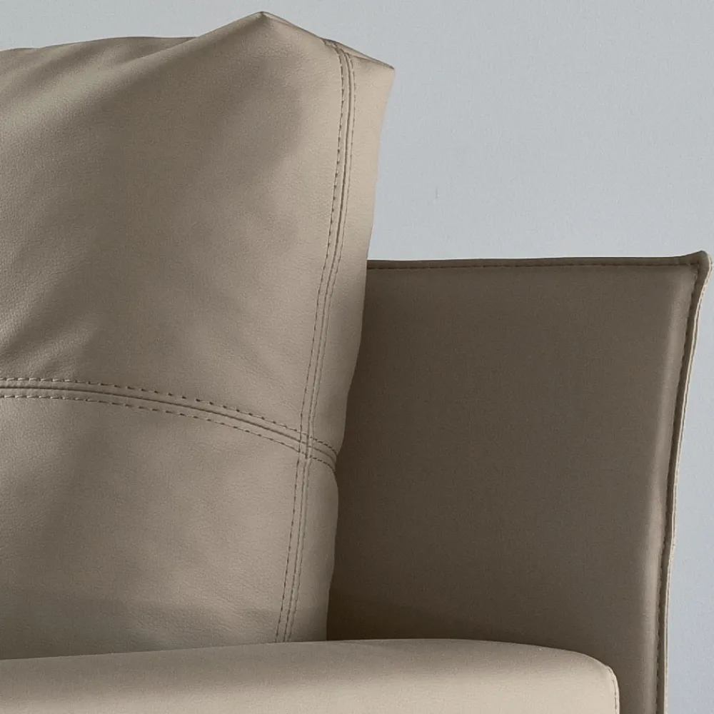 Viadurini Living Moderne Sessel-Sessel mit Sitzkissen gepolstert aus Federn und Polyester Made in Italy - Malizioso