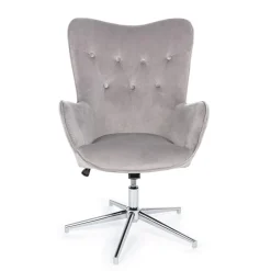 Viadurini Living Moderne Sessel-Sessel mit verstellbarer Struktur aus verchromtem Stahl und Samt - Giulia