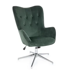 Viadurini Living Moderne Sessel-Sessel mit verstellbarer Struktur aus verchromtem Stahl und Samt - Giulia