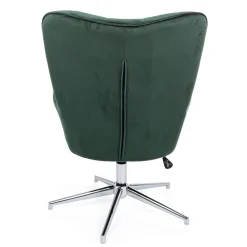 Viadurini Living Moderne Sessel-Sessel mit verstellbarer Struktur aus verchromtem Stahl und Samt - Giulia