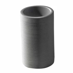 Viadurini Bathroom Badzubehör-Set Arbeitsplatten-Badezimmerzubehör in Weiß oder Grau - Fox Resin