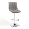 Viadurini Living Küchenhocker-Set aus 2 Hockern mit verchromter Metallstruktur – Indium